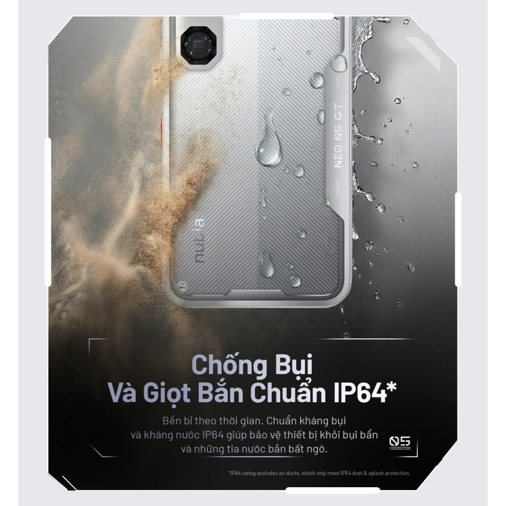 [Siêu Phẩm Mới] Điện thoại gaming Nubia Neo 5 GT I Màn AMOLED 144Hz I 3 Công Nghệ Tản Nhiệt I Pin 6210mAh sạc 80W | BigBuy360 - bigbuy360.vn