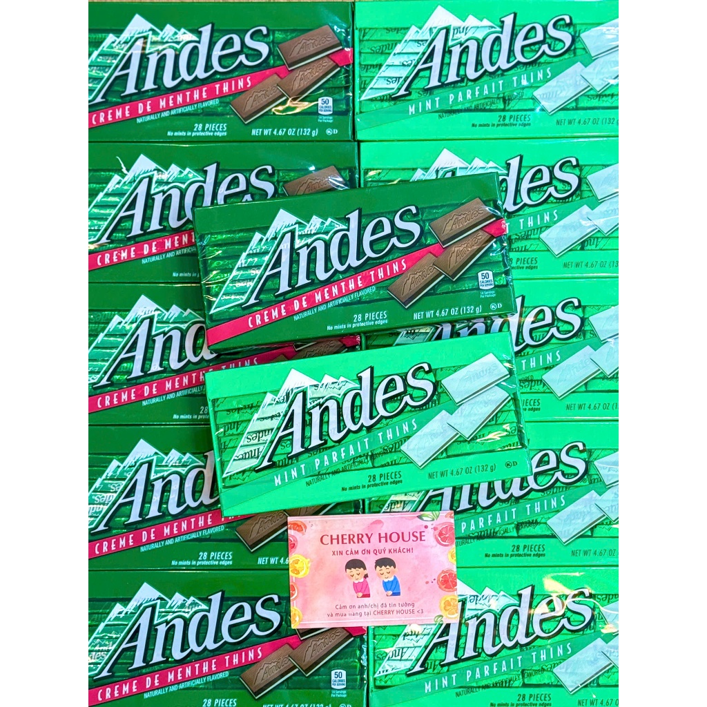 Socola Bạc Hà Andes 28 viên 132g