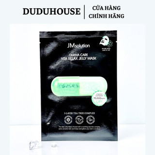 Mặt nạ dưỡng da JM Solution Derma Care Vita Whitening Jelly Mask cấp ẩm, sáng da 30ml Duduhouse