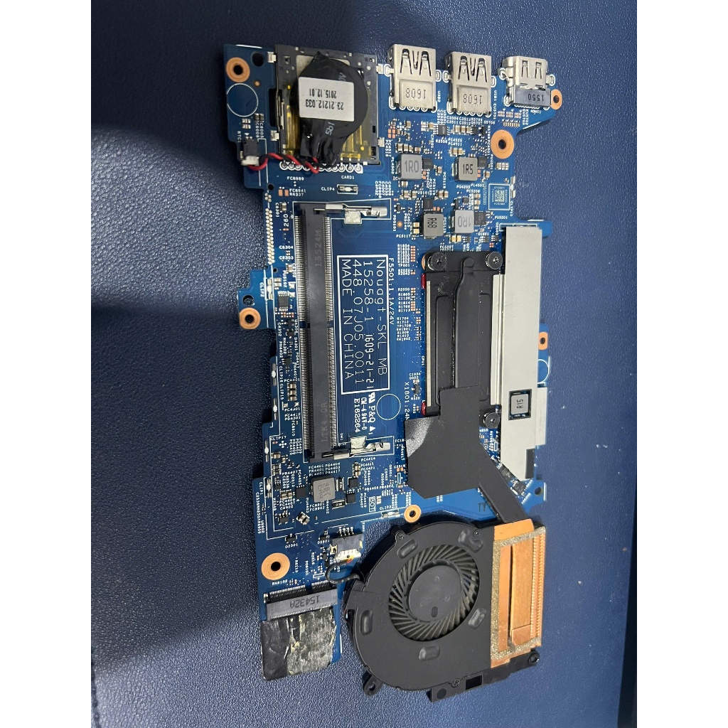 Main Laptop Hp X360 11u 11-U I3 6100u Zin Kèm Fan Tản