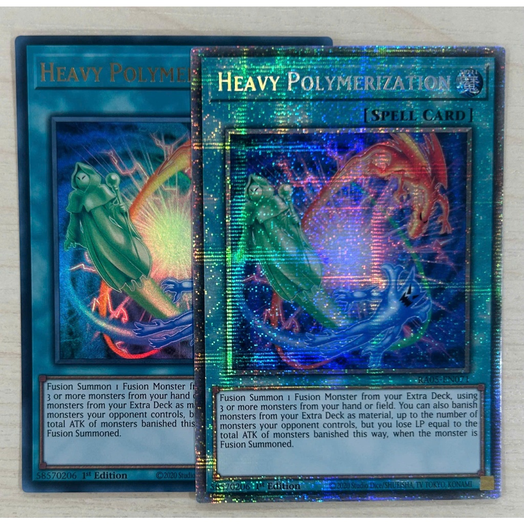 Thẻ bài Yugioh - Heavy Polymerization - Rarity Collection 5 (RA05)