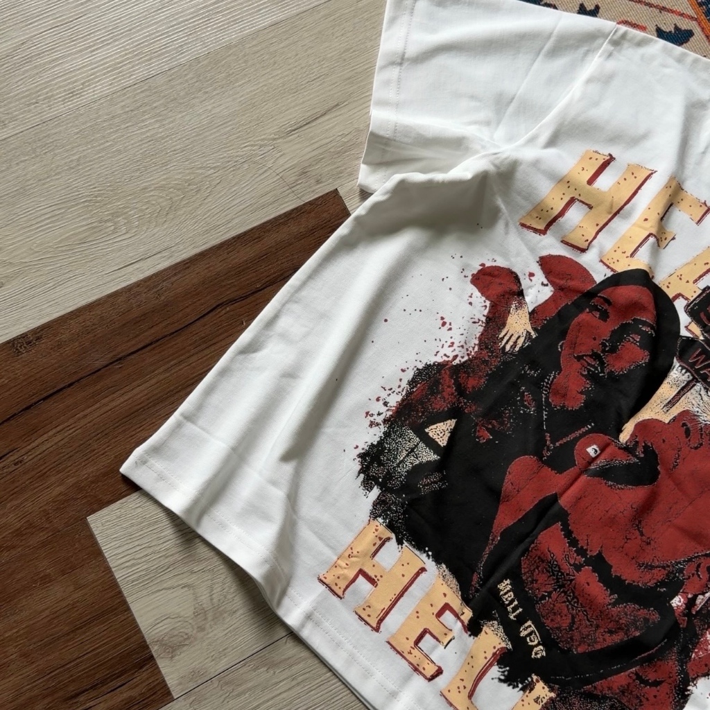 [ SS26 Collection ] SLICK - Áo Thun Form Big Boxy "HEAVEN-HELL" Cotton 100% - Local Brand THE SLICK WAY UNISEX | BigBuy360 - bigbuy360.vn
