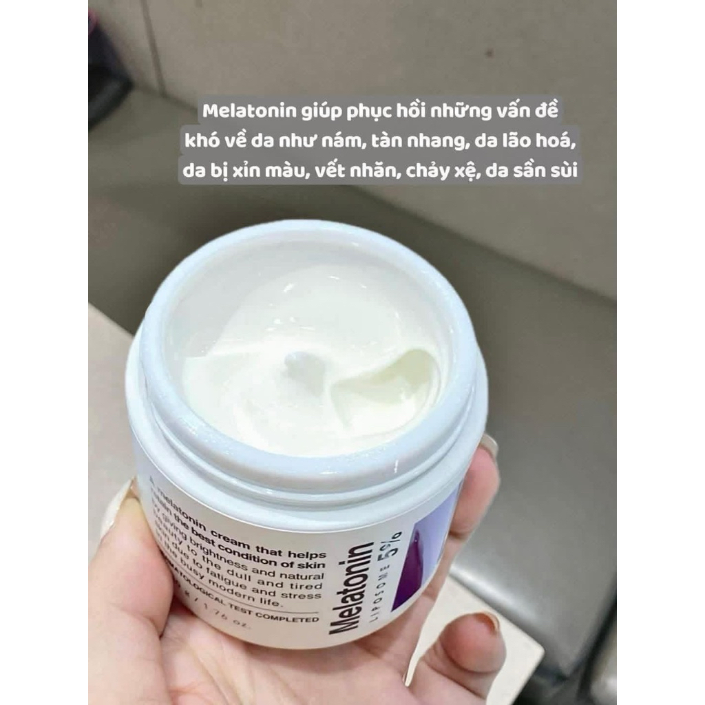 Kem dưỡng Melatonin