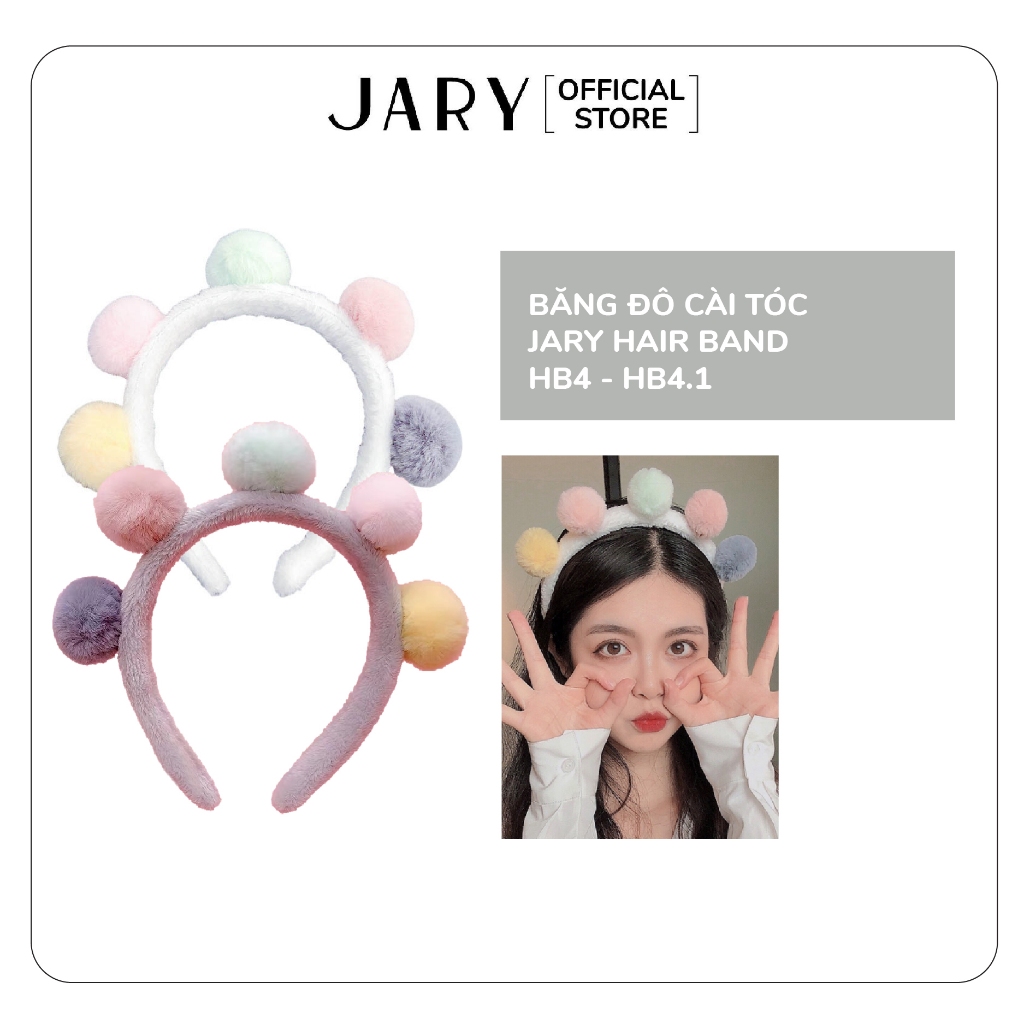 Băng Đô Cài Tóc 5 Đô Màu Sắc Jary Hair Band - HB4 - HB4.1
