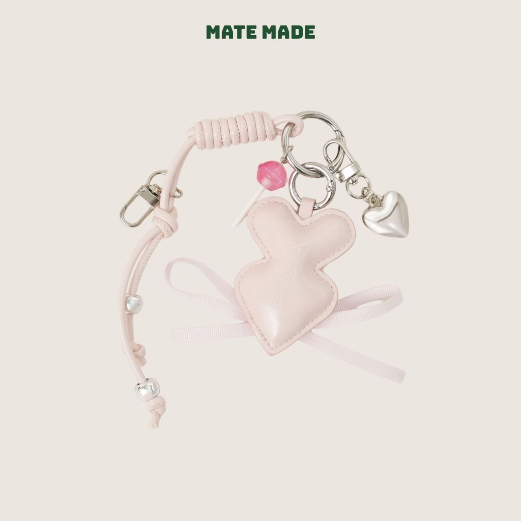 Charm Thời Trang MATE MADE Douple Heart Thiết Kế Độc Quyền 4 Màu