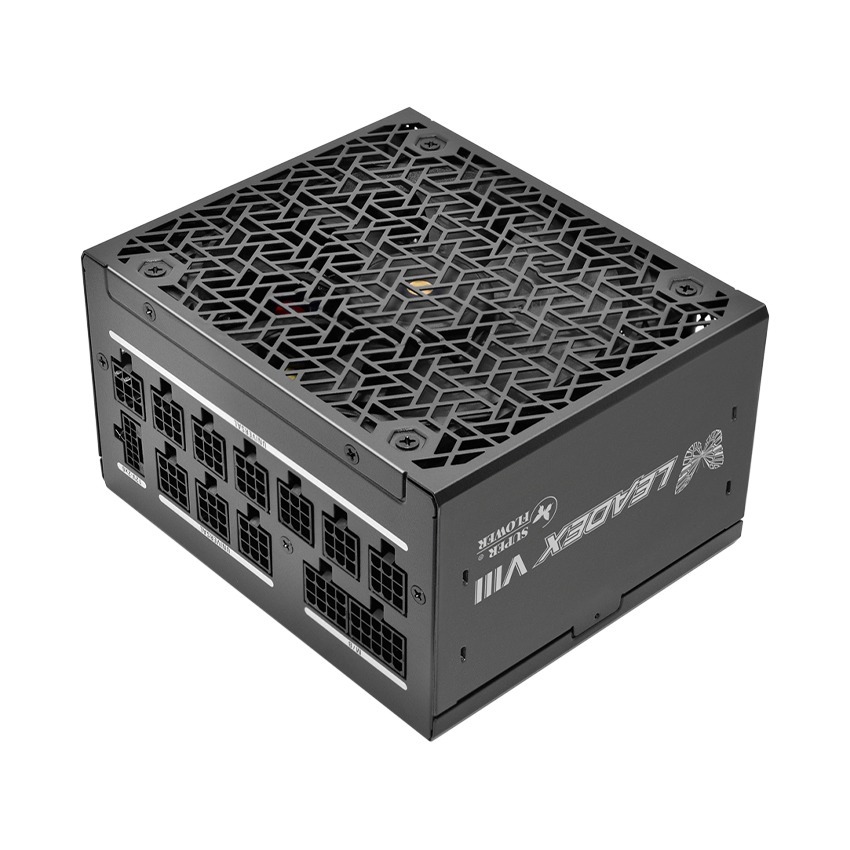 Nguồn máy tính Super Flower LEADEX VIII Platinum PRO 1200W ATX 3.1 Black SF-1200F14SP(T) Cybenetics 