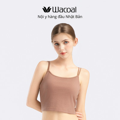 Áo 2 dây kèm mút bra top Wacoal Peach John I25WLJ030 dáng ngắn full cup - 25WLJ030