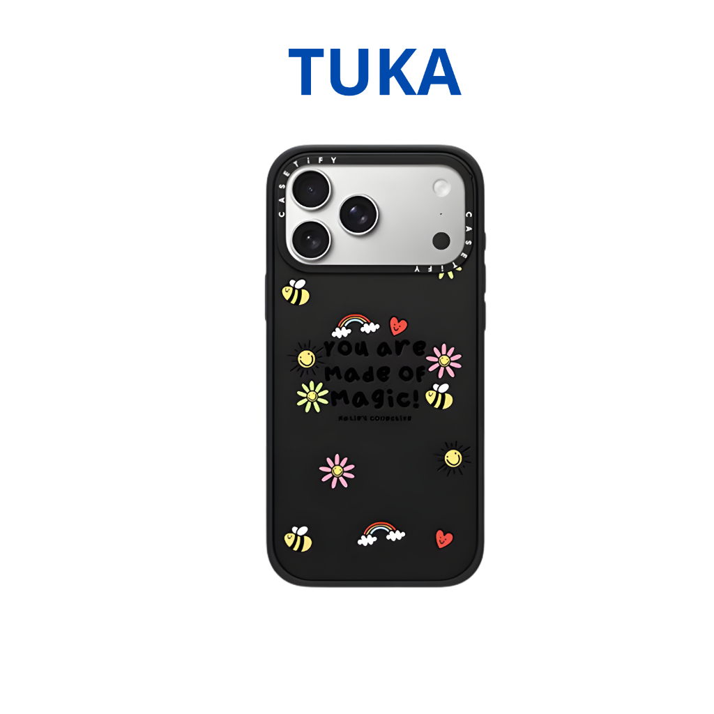 TUKA-Ôp điện thoại CASETiFY Katie's Collective Từ tính chống trầy tương thích Iphone 17 promax vỏ dt
