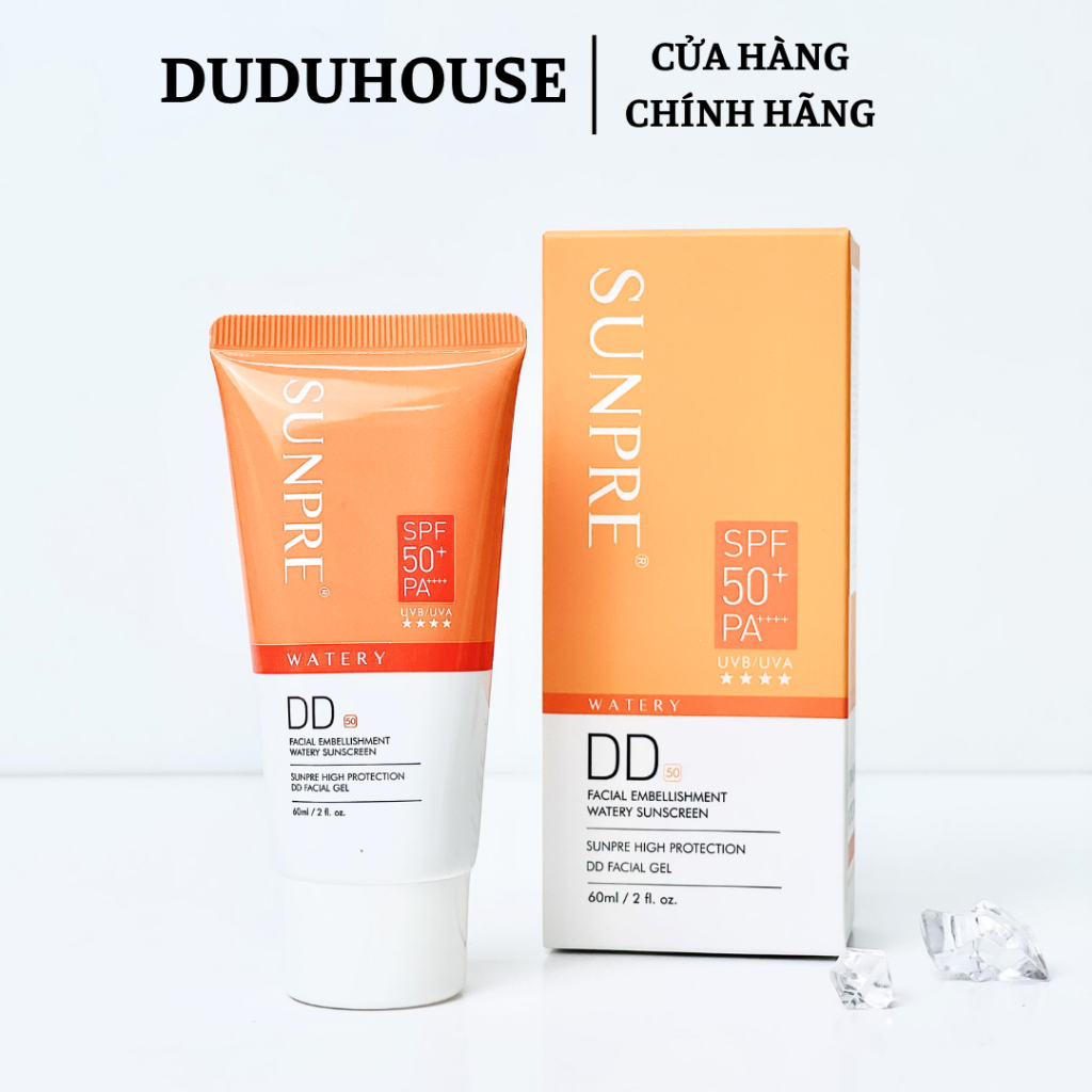 Kem Chống Nắng Có Màu Mona Frema SUNPRE High Protection DD Facial Gel 60ml Duduhouse