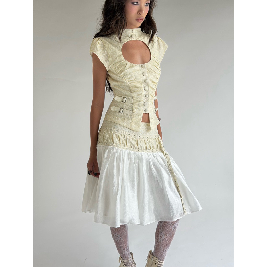 Chân váy lửng bồng xoè INTO.EIGHT thiết kế (BUBBLE SKIRT)