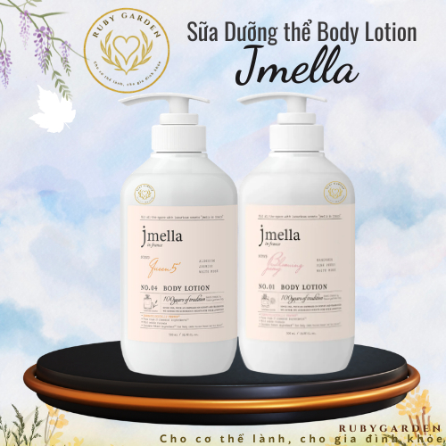 [Chính hãng] Sữa Dưỡng Thể Jmella Dưỡng ẩm Hương nước hoa nhiều mùi hương 500ml - Ruby Garden