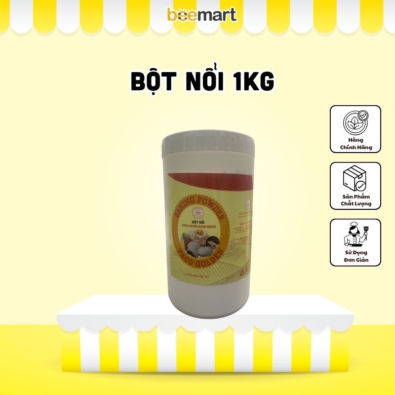 Bột Nổi 1kg - Baking Powder 1kg - Phụ gia làm bánh chất lượng cao