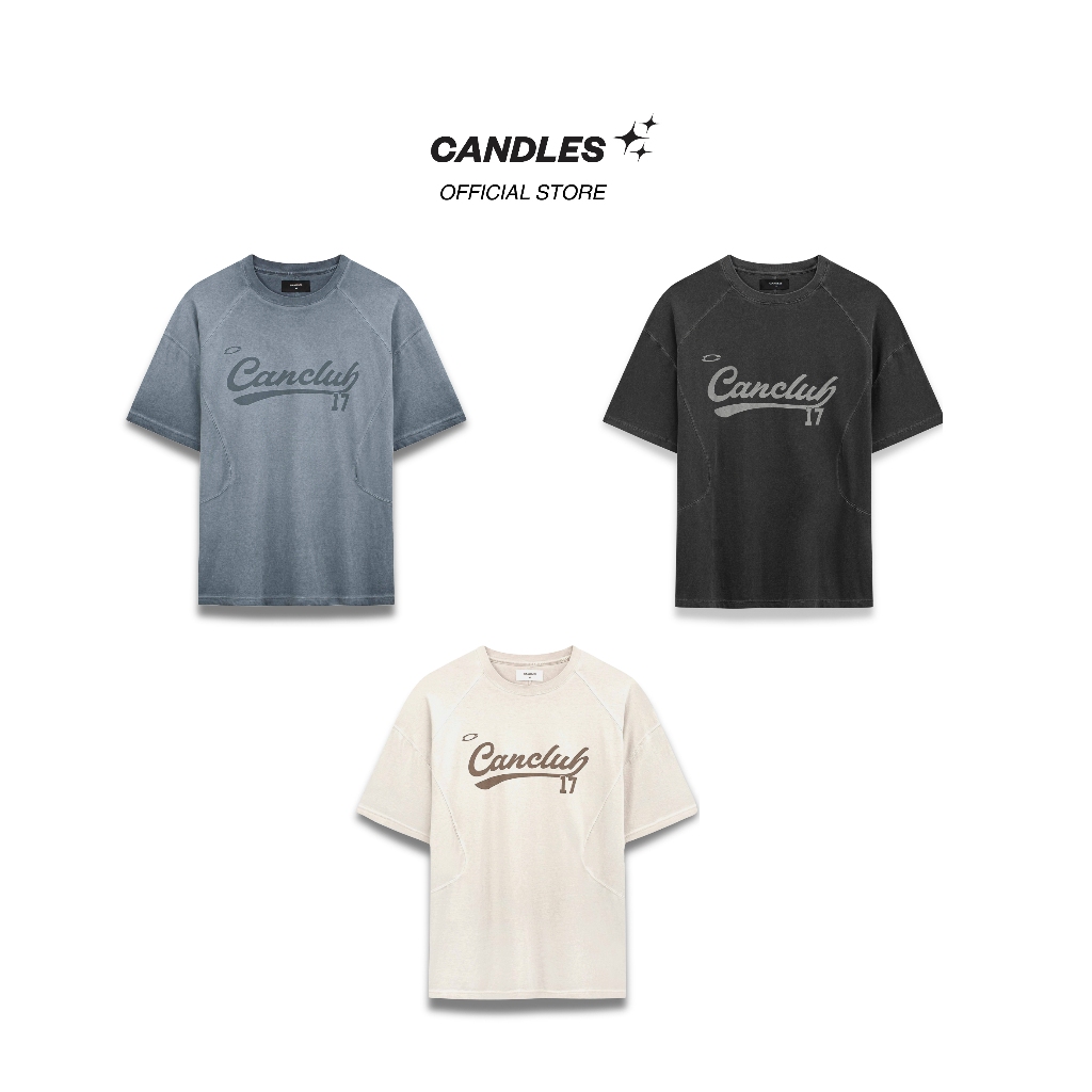 Áo Thun Candles Retro Swing Oversized Tee Unisex