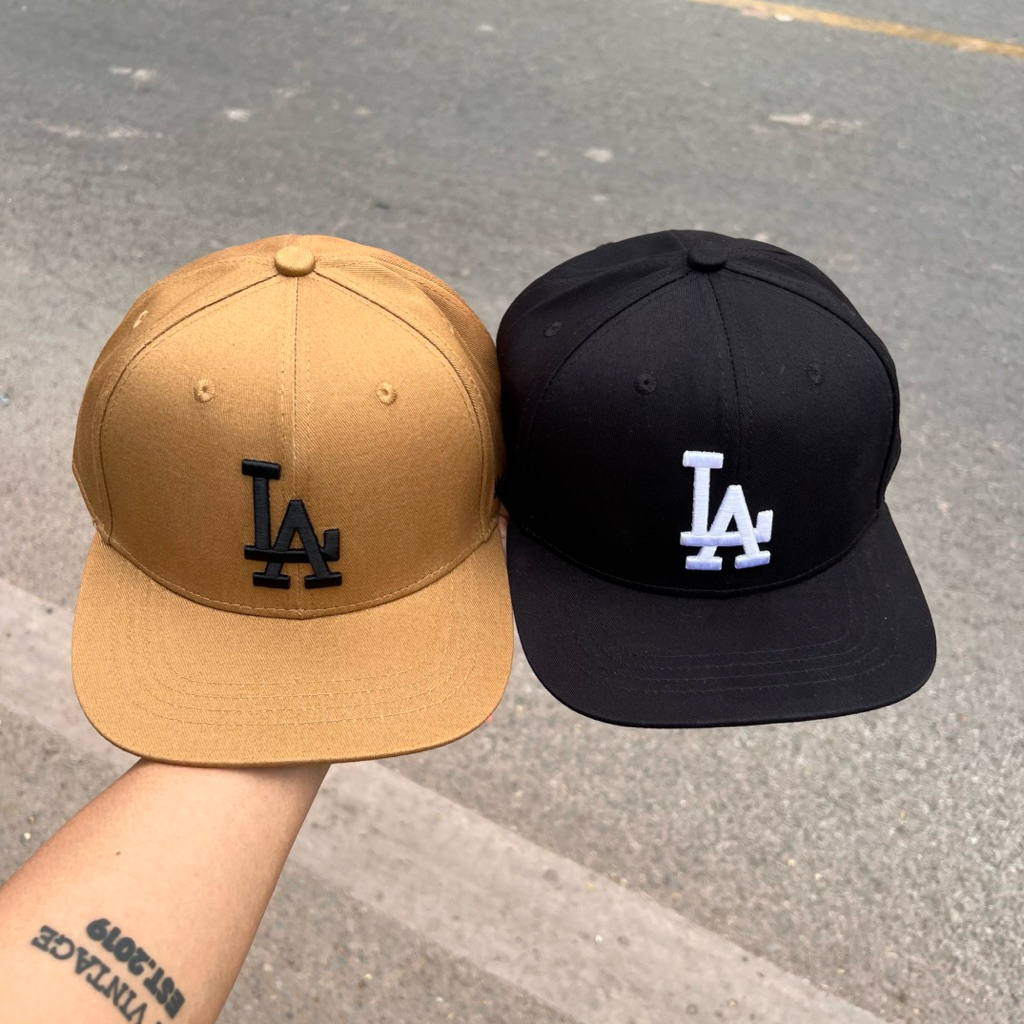 [BUIVINTAGE] Mũ SnapBack LA full thêu Buivintage, vải canva dày dặn full thêu.
