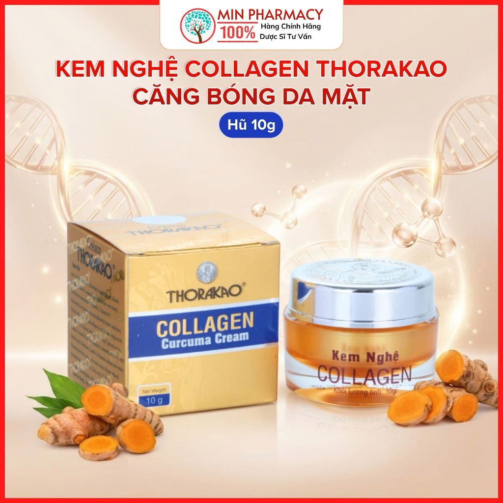 Kem nghệ Collagen Thorakao Căng bóng da mặt 10g