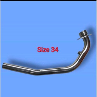 Cổ Pô Thay Cho Xe WINNER# SONIC, Winner X, V1 V2 V3.inox 304 (size 34)