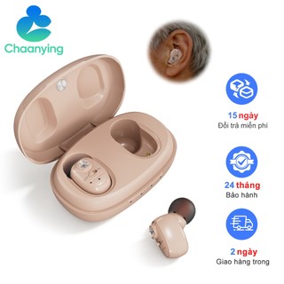 Máy trợ thính cho người già Kiểu Dáng Tai Nghe KHÔNG DÂY KHỬ TIẾNG ỒN Tai nghe trợ thính cao cấp BẢO HÀNH 24 THÁNG