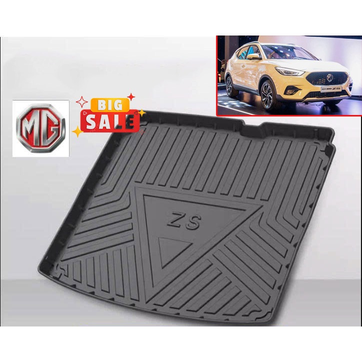 Lót Cốp MG ZS 2021 2022 2023 2024 2025 2026 ( Loại Cao Cấp ) - Thảm Lót Cốp Nhựa Dẻo MG ZS