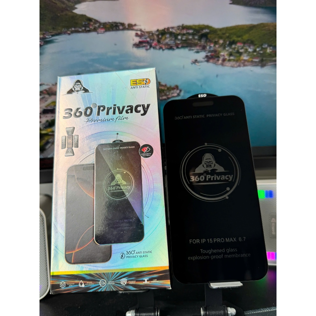 Cường Lực ĐT KingKong Chống Nhìn Trộm 360 Độ (Chính Hãng) Full Dòng Iphone X Đến 17 ProMax