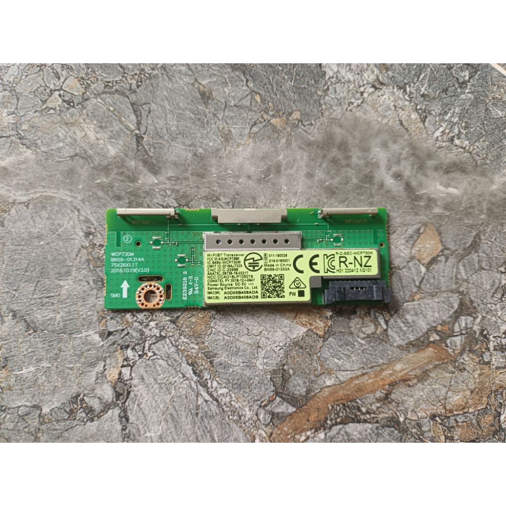 Bo mạch Wifi tv samsung 50au7002