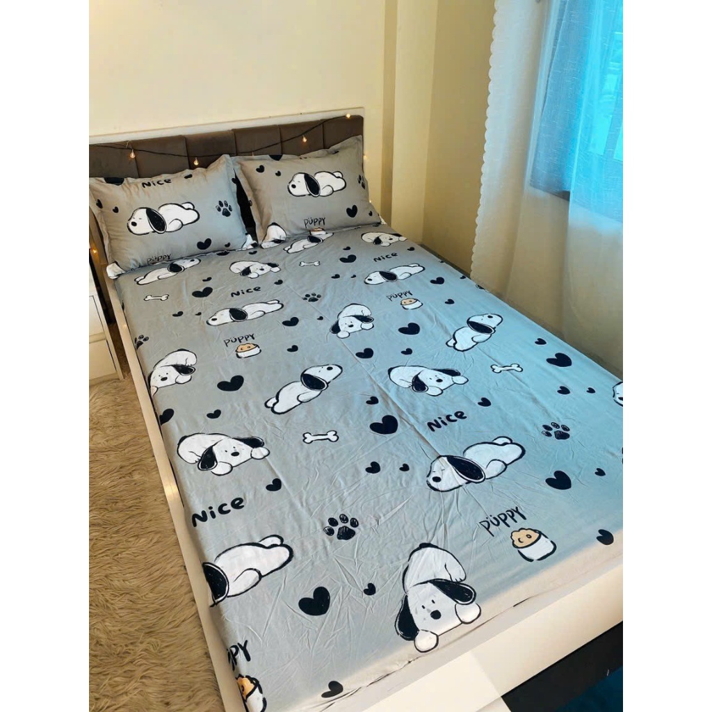 Ga Trải Giường Bo Chun 80cmx2m,1mx2m,1m2x2m,được chọn mẫu chất liệu cotton poly