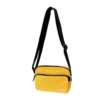 Túi đeo chéo nam nữ TROY SUNNY BAG nhiều màu vải chống thấm, size 20 x13cm đựng điện thoại, phụ kiện