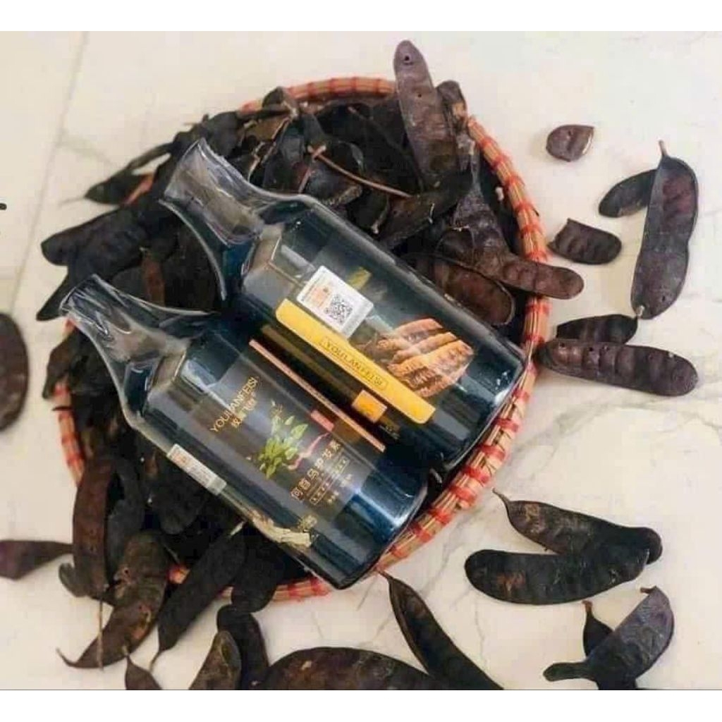 Dầu gội hà thủ ô sâm linh chi cặp chai 500ml siêu thơm