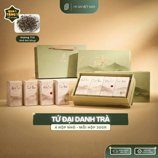 Tứ Đại Danh Trà Hy An - gồm 4 loại trà thượng hạng, đẳng cấp. Biếu tặng người thân, sếp, đối tác,KH