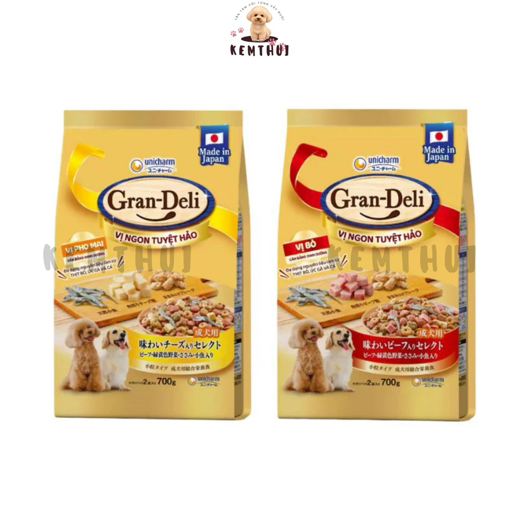 Hạt Gran-Deli Cho Chó Đến Từ Nhật Bản