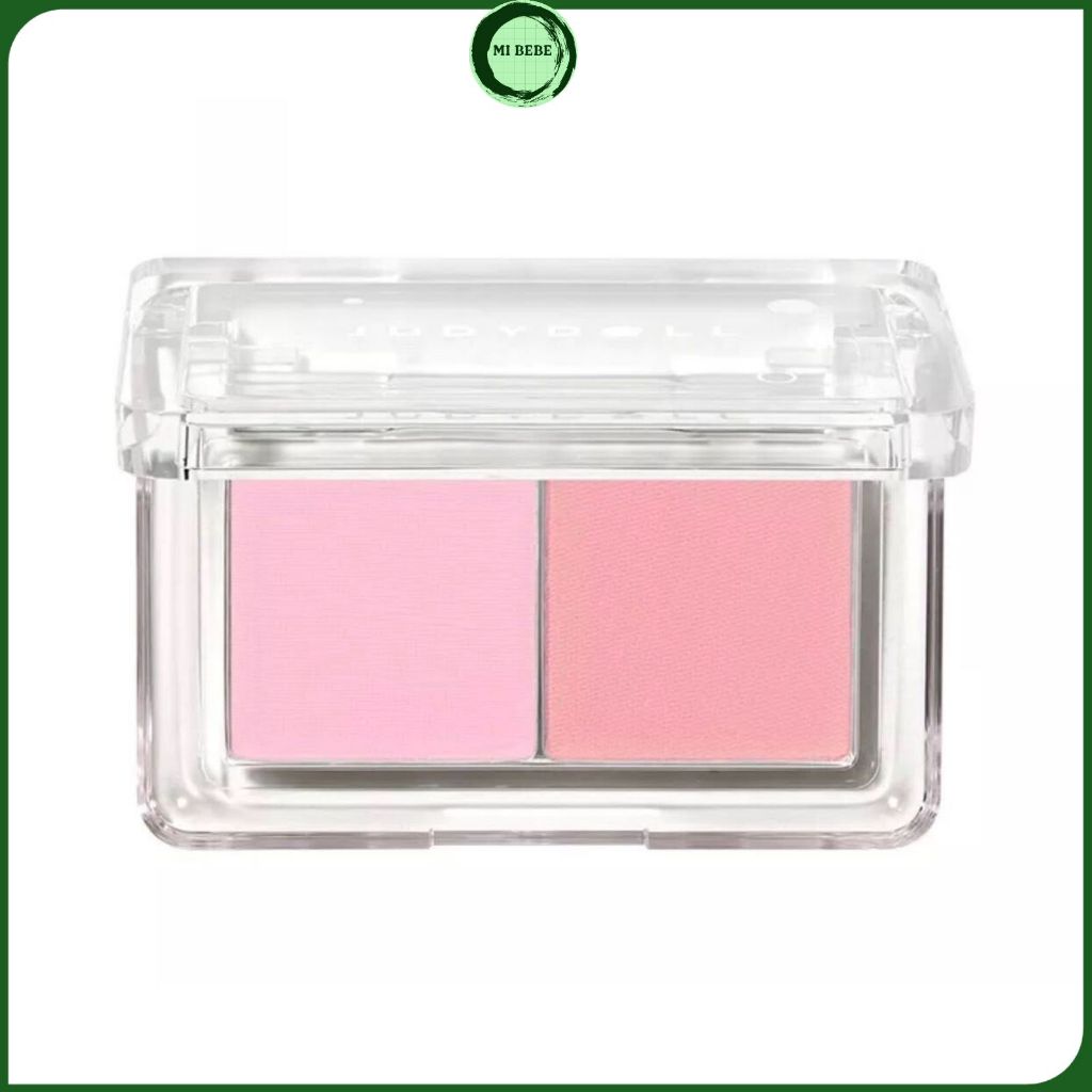 Phấn Má Hồng 02 Ô JUDYDOLL Dual Color Blush Mịn lì Chuẩn Màu Dễ Tán Mịn Lì Chính Hãng 3,9g - Mibebe