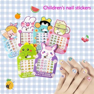 Set 5 tờ sticker dán móng tay 3D nhiều mẫu cho bé