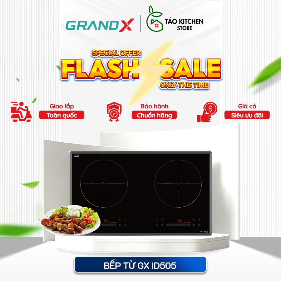 Bếp từ GrandX GX IH615SE — Nấu Ăn Nhanh, Không Khói