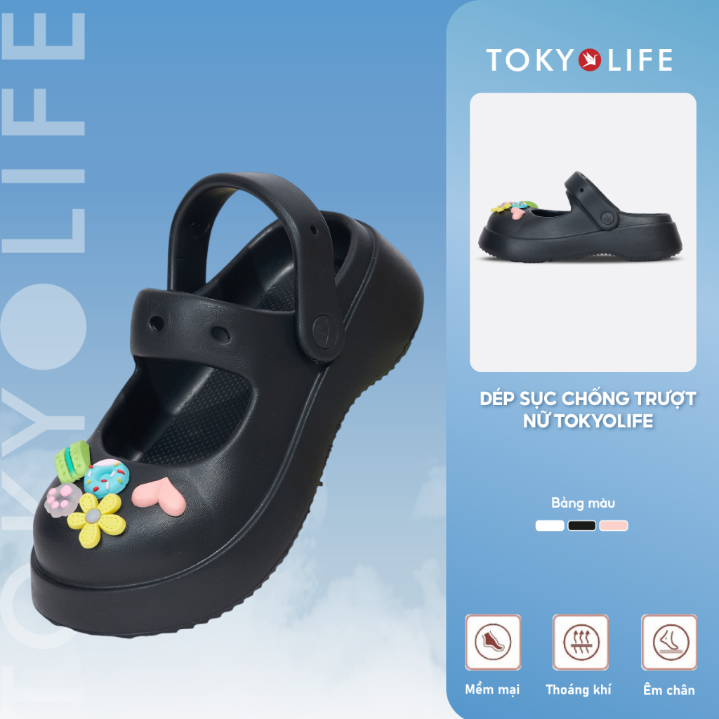 Dép sục chống trượt NỮ TOKYOLIFE 40004699