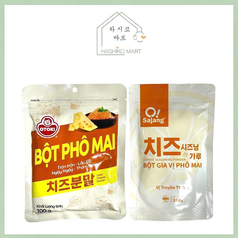 Bột phô mai Hàn Quốc dùng để lắc bánh gạo/ khoai tây/ khoai lang