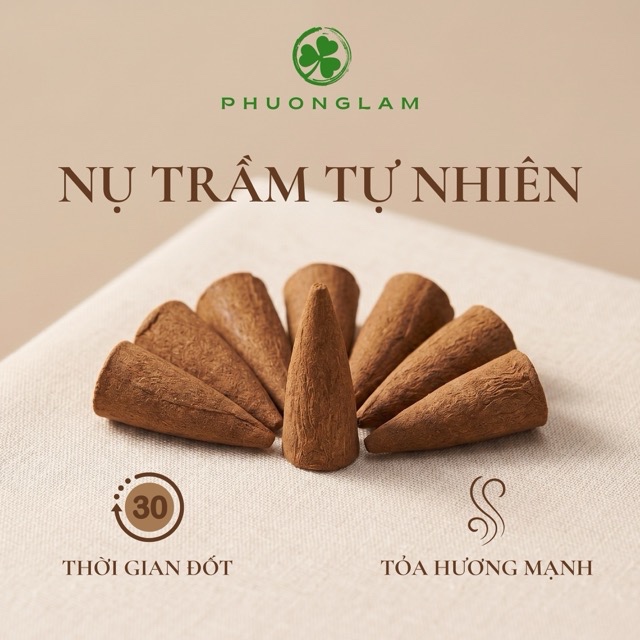 Nụ trầm hương tự nhiên xông nhà thiền định thơm dịu
