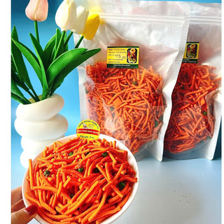 1kg Bim Bim Tăm đậu Hà lan giòn, ngon (gồm 2 gói 500g)