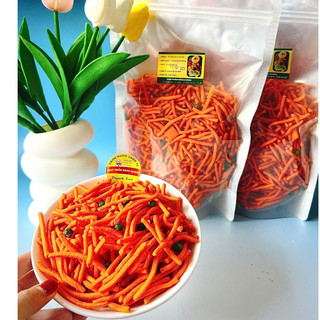 1kg Bim Bim Tăm đậu Hà lan giòn, ngon (gồm 2 gói 500g)