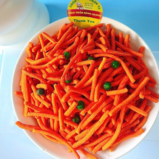 1kg Bim Bim Tăm đậu Hà lan giòn, ngon (gồm 2 gói 500g)