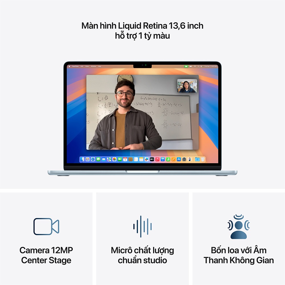 Máy tính xách tay Apple MacBook Air M4 13.6 inch (10 core CPU | 8 core GPU | 16GB RAM | 256GB SSD) | BigBuy360 - bigbuy360.vn