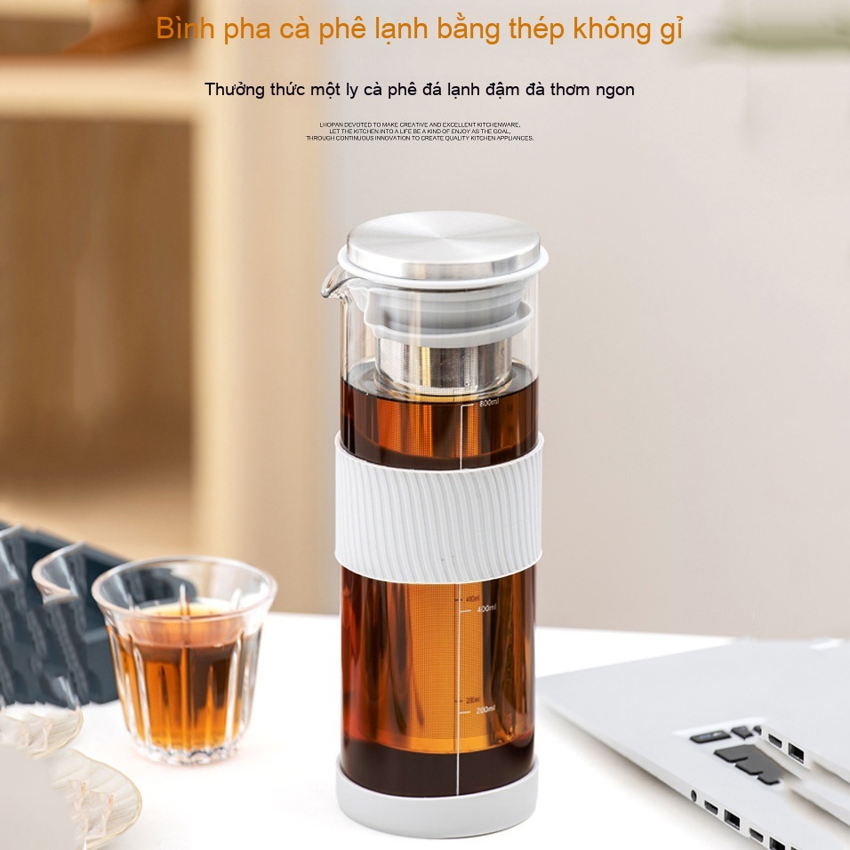 Giao hàng nhanh/ Bình Pha Cold Brew, Bình Ủ Cafe Cold Brew , Bình Clold Brew Coffee Chất liệu Thủy T