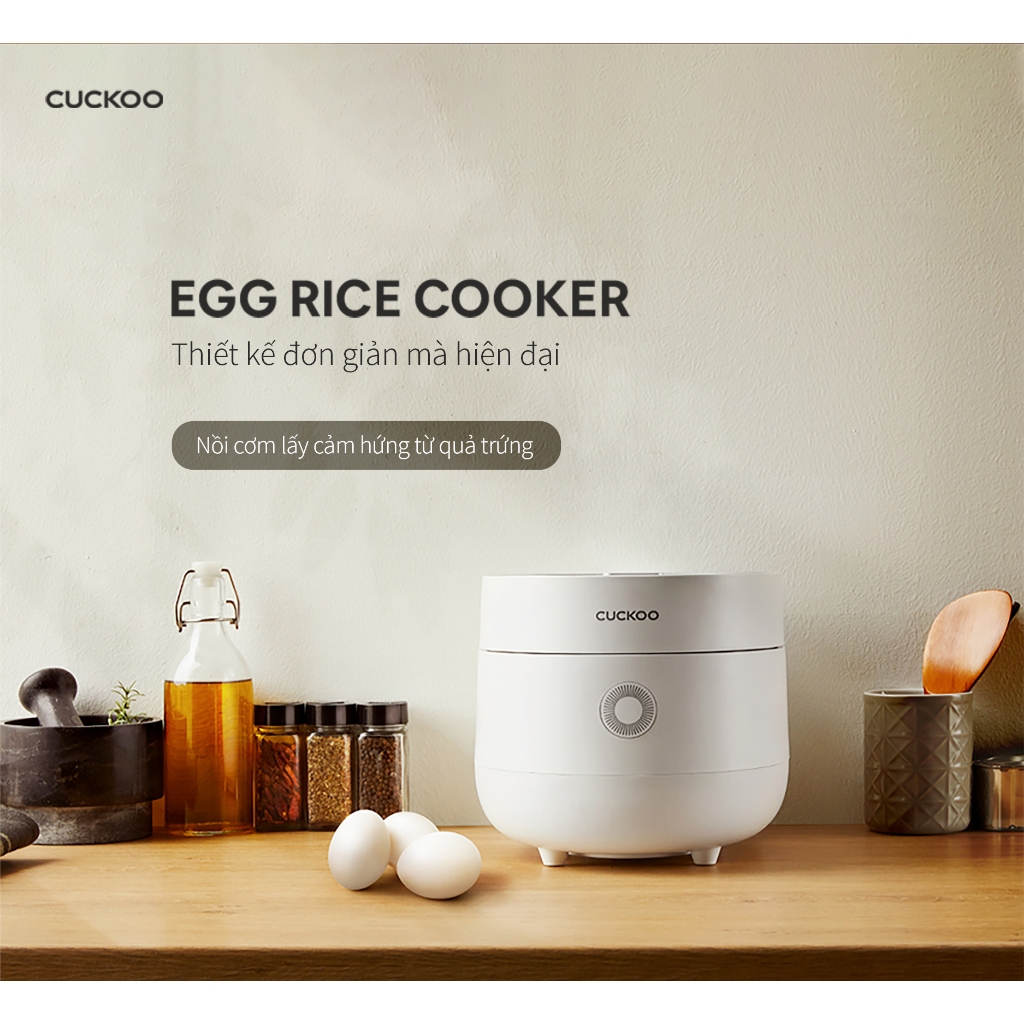 Nồi Cơm Điện Tử Cuckoo CR-0675F/WHWHVNCV – 1.08 Lít - Hành chính hãng - Designed by Cuckoo in Korea