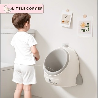 Bô tiểu nam dán tường Babyviva, bô vệ sinh cho bé trai, nhựa nguyên sinh cao cấp, keo dán chắc chắn