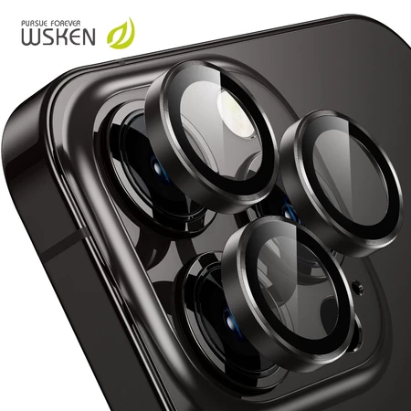 WSKEN Bảo vệ camera cho iPhone 16Pro/Pro Max / 15Pro / 15Pro Max / 14Pro / 14Pro Max / 13Pro / 13Pro
