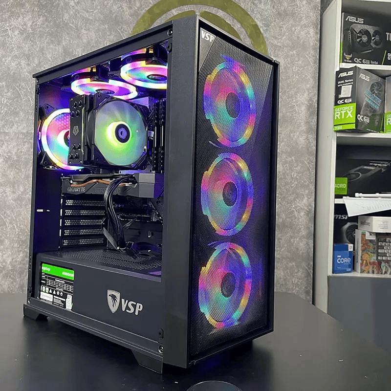PC Xeon E5 2680v4 - PC Workstation - PC Gaming Đồ hoạ Bộ Máy Đơn XEON Chuyên Giả Lập Render Ảo Hoá T