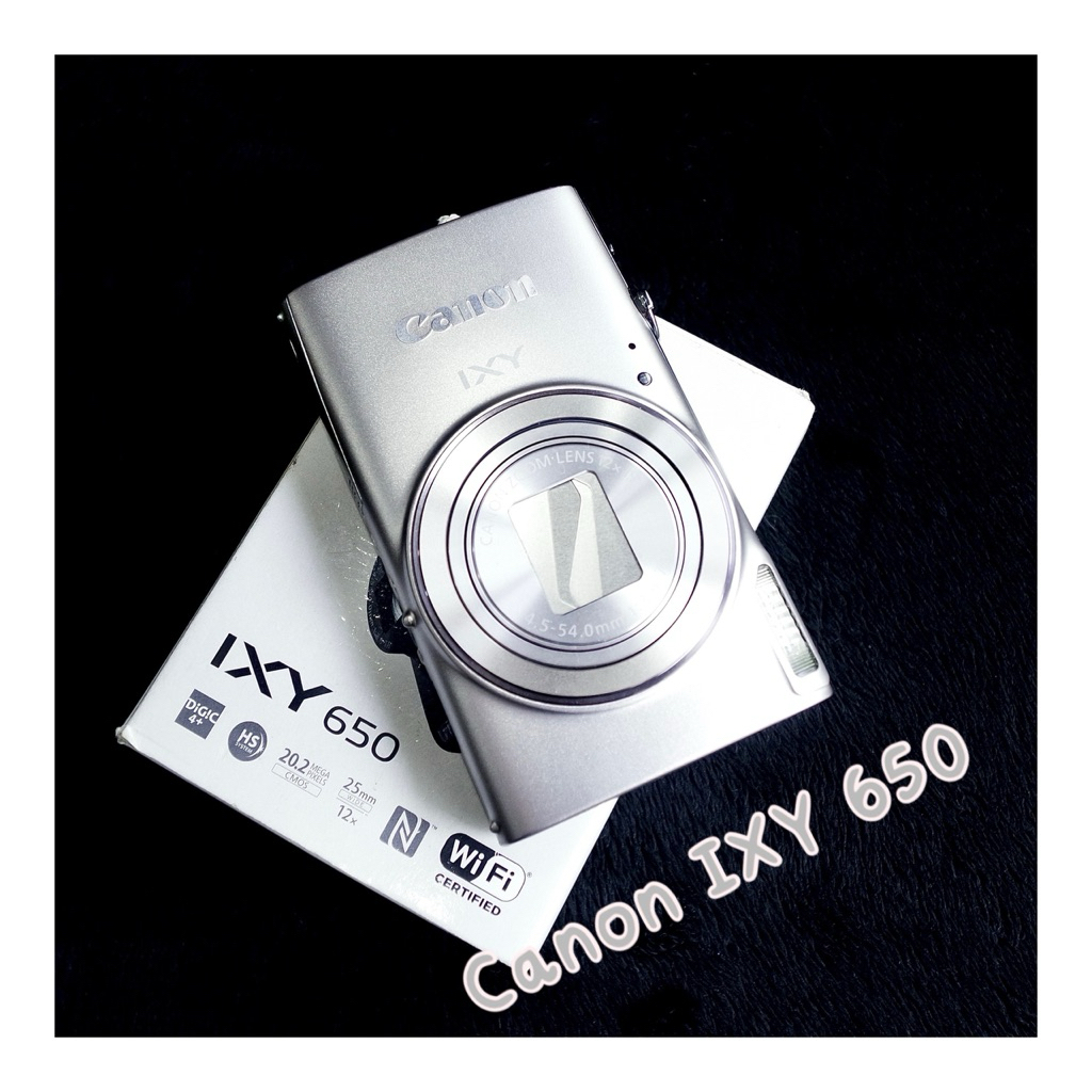 Máy Ảnh Digital Canon IXY 650 Fullbox ( mới keng, có wf)