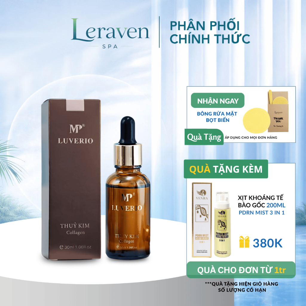 Thủy kim số 4 Collagen LUVERIO MP1 30ml