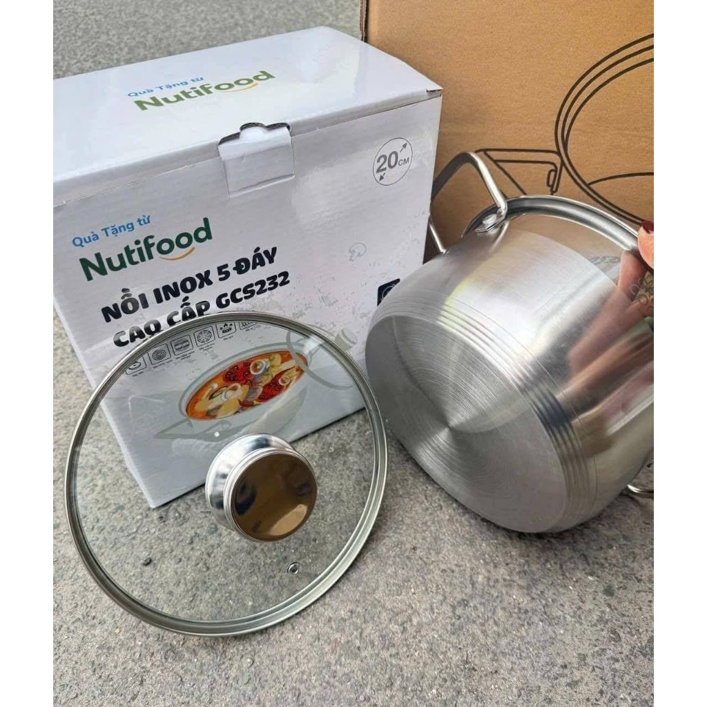 Nồi inox Green Cook Nutifood