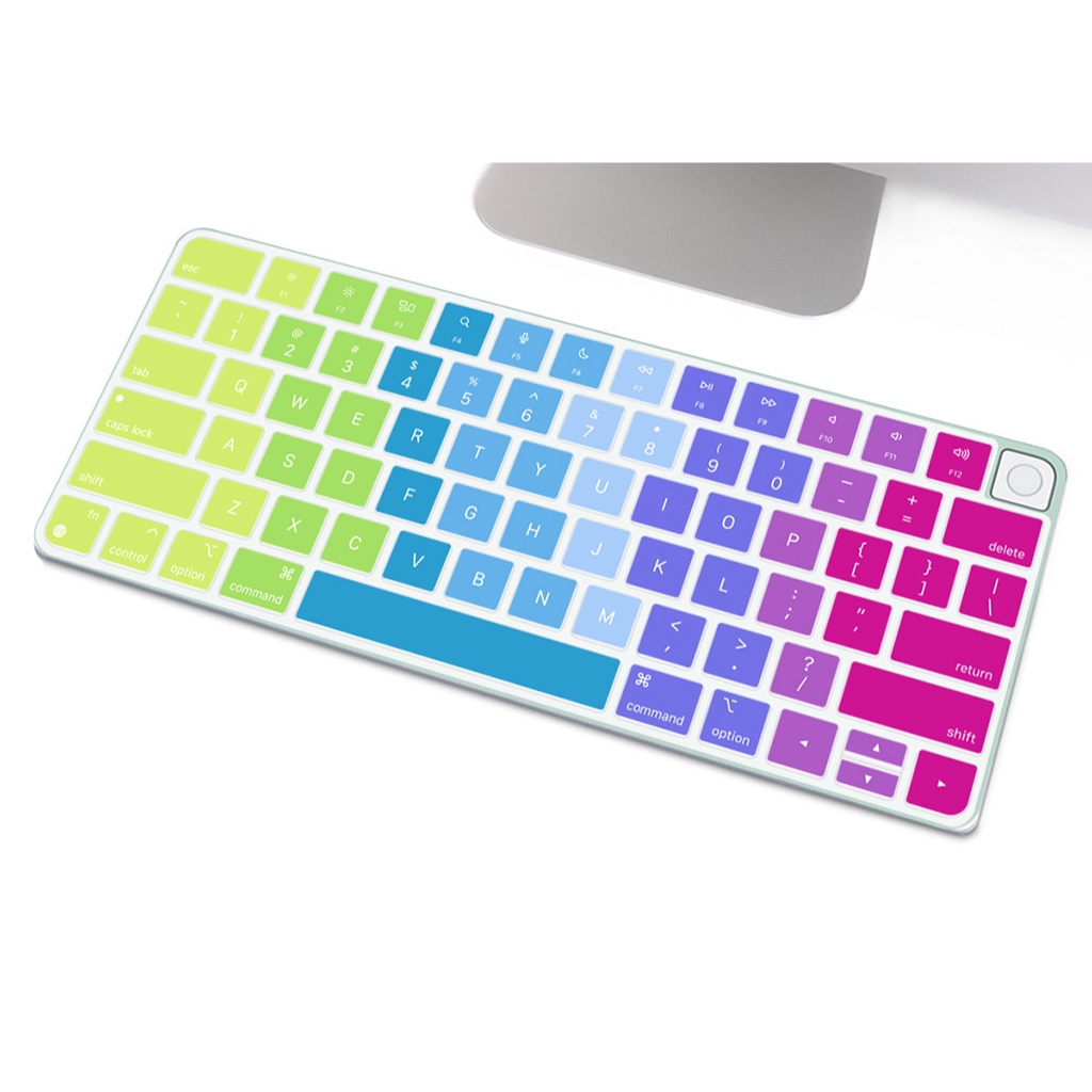 Phủ bảo vệ bàn phím Magic Keyboard wiith Touch ID A2449 layout US siêu mềm