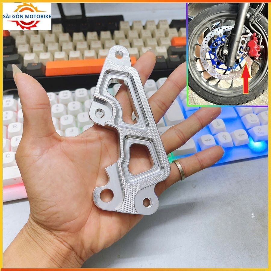 Pát trước Heo Zin SH Mode ( Loại Heo 1 Dây ) size đĩa 267mm