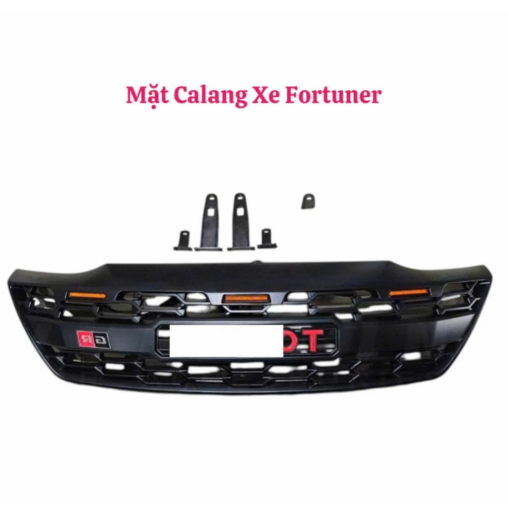 Ốp Mặt Calang Xe Fortuner Đời 2006-2011 Mẫu Calang Có Đèn Led